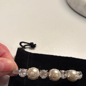 Simone Rocha pearl and crystal hair clip